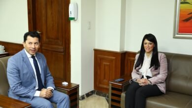 "المشاط" و"أشرف صبحي" يناقشان آخر تطورات الاستراتيجية الوطنية