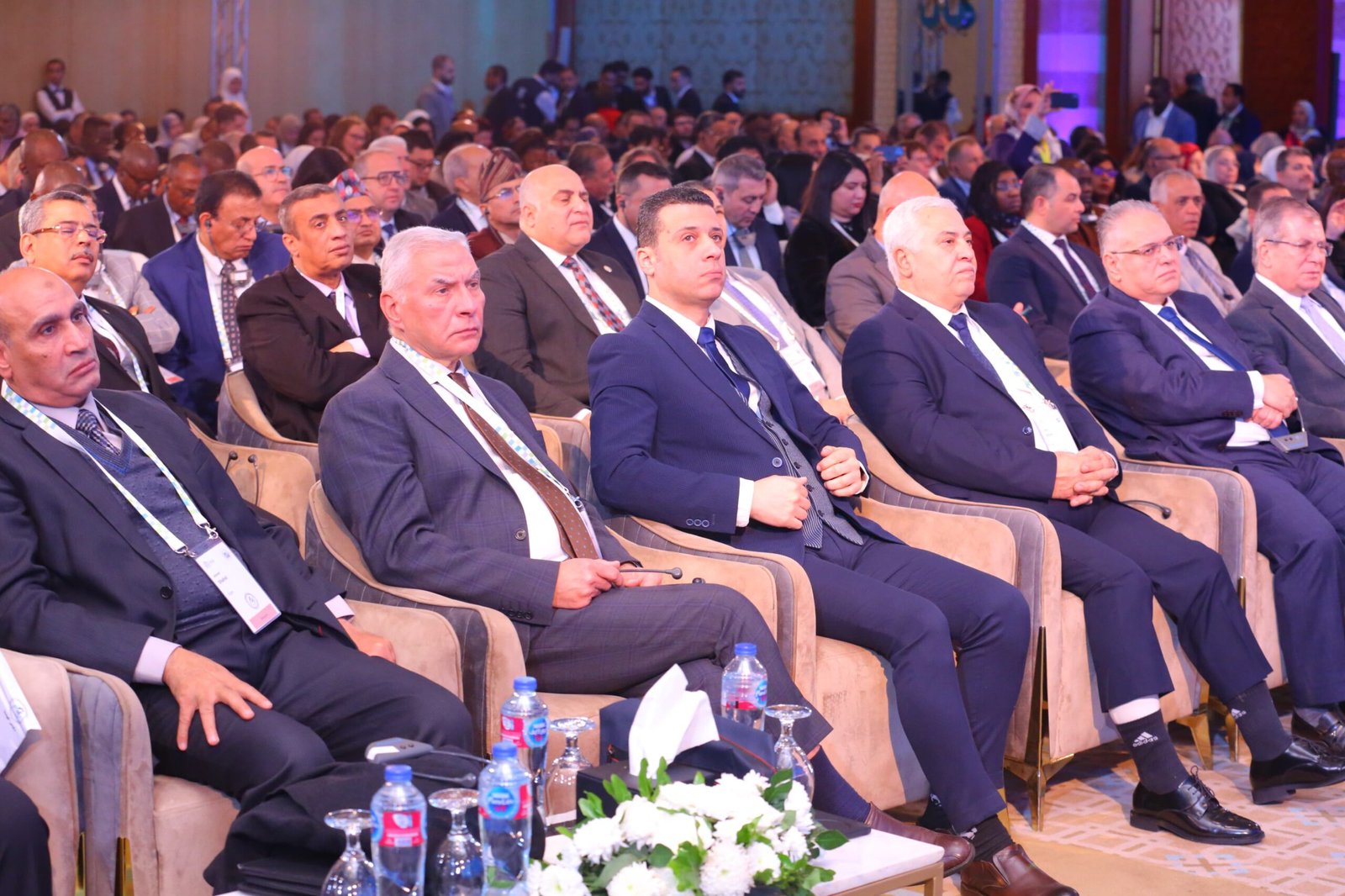مايا مرسي تشهد افتتاح فعاليات المؤتمر الدولي للإدارة والابتكار