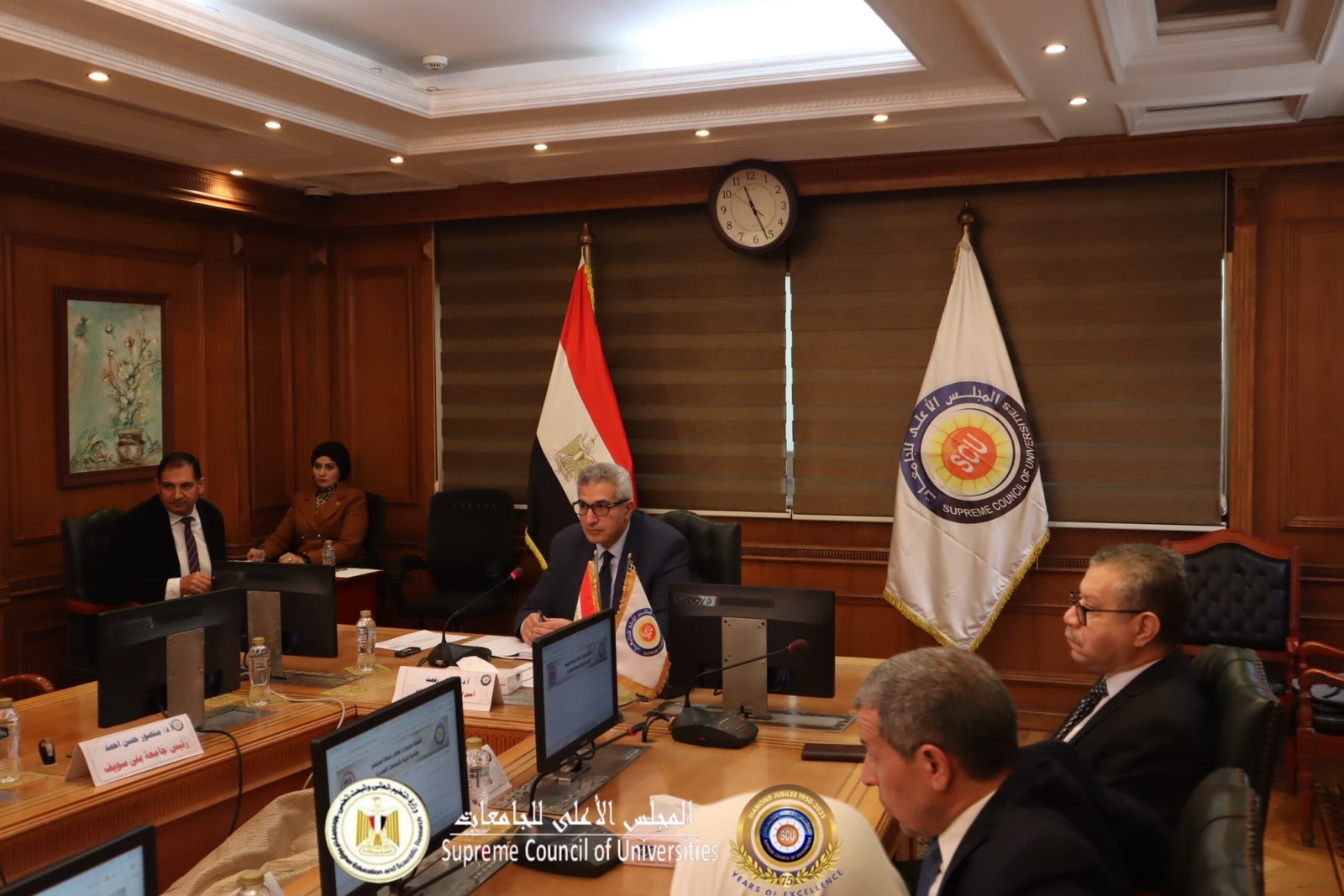 المجلس الأعلى لشئون خدمة المجتمع يعقد اجتماعه الدوري