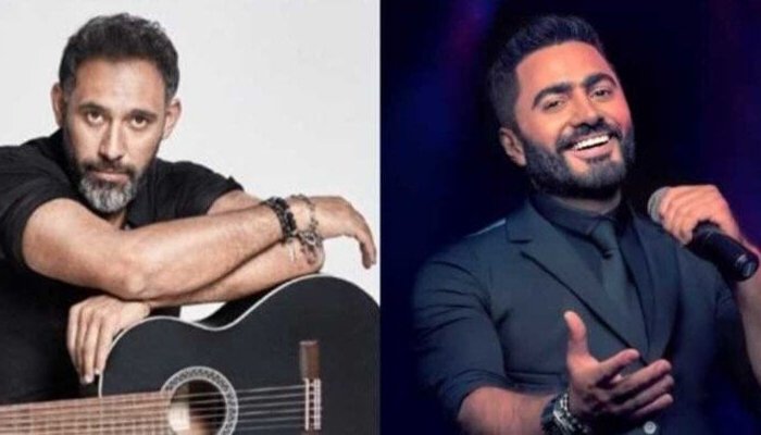 عمرو مصطفى وتامر حسني