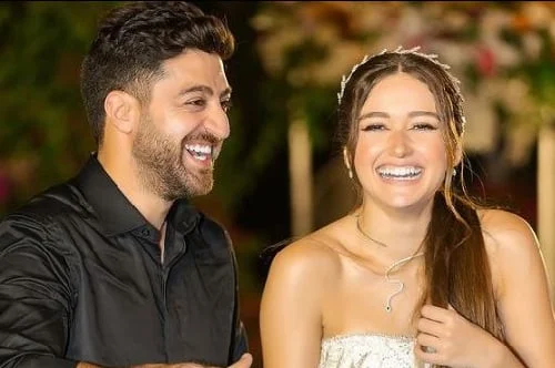 نور إيهاب وخطيبها السابق
