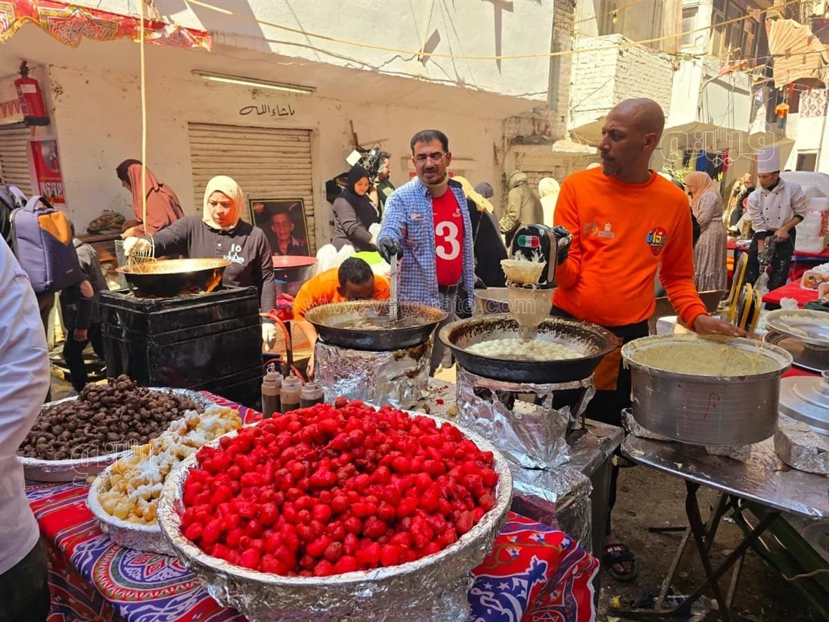 استعدادات إفطار المطرية