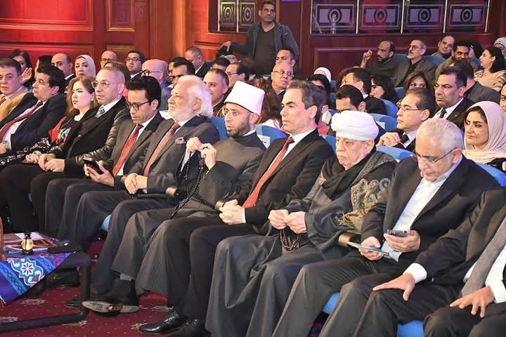 تكريم الشيخ ياسين التهامي في أمسية رمضانية بماسبيرو