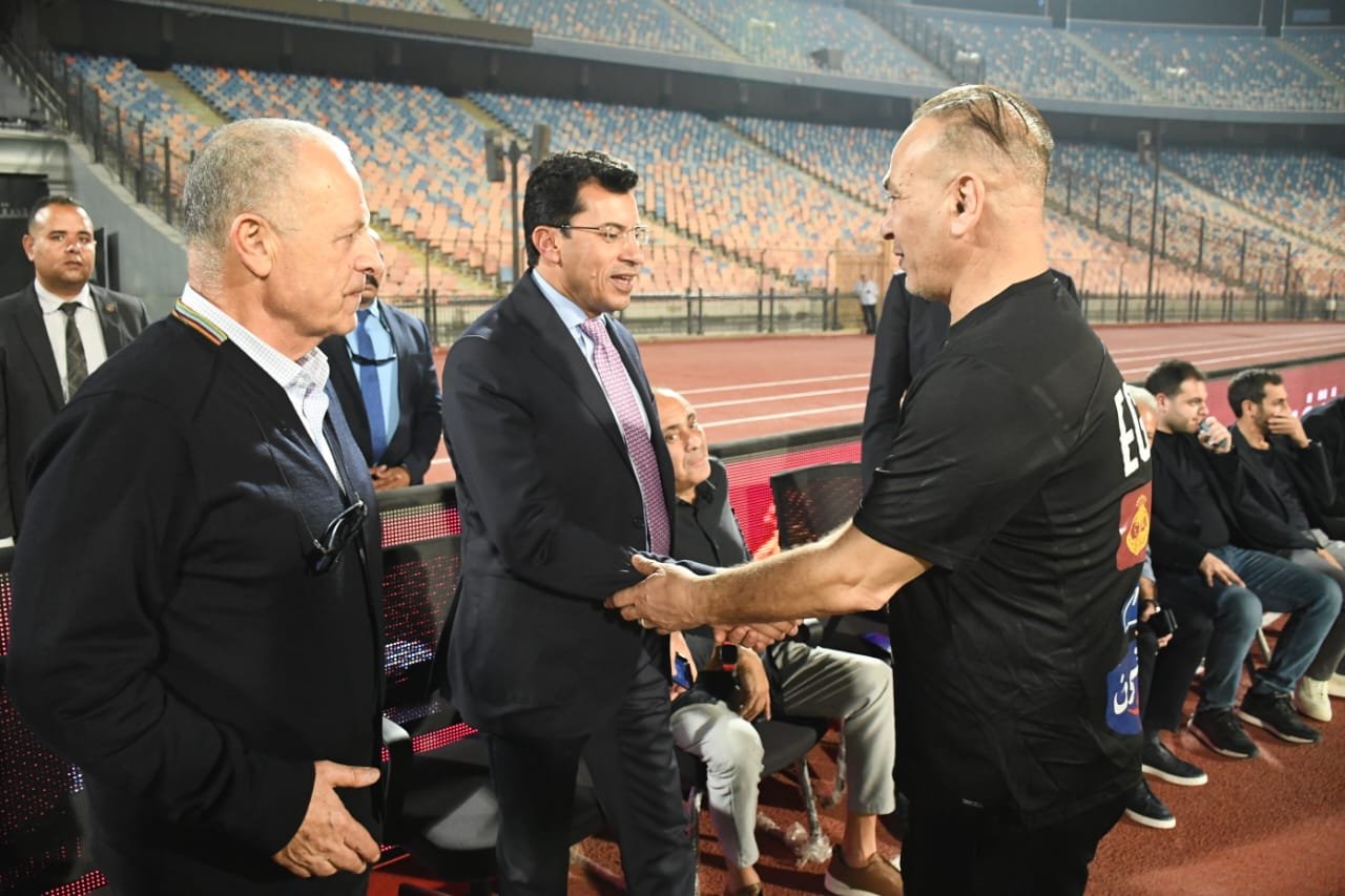 أشرف صبحي يدعم منتخب مصر قبل مواجهتي إثيوبيا وسيراليون