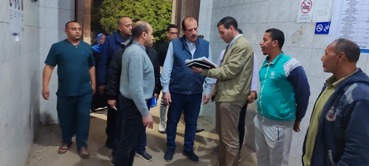 الدكتور عمرو قنديل يجرى زيارة لعدد من المستشفيات