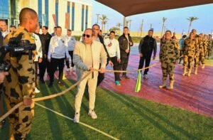 أجرى السيد الرئيس عبد الفتاح السيسي زيارة تفقدية إلى الأكاديمية العسكرية