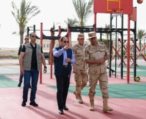 أجرى السيد الرئيس عبد الفتاح السيسي زيارة تفقدية إلى الأكاديمية العسكرية