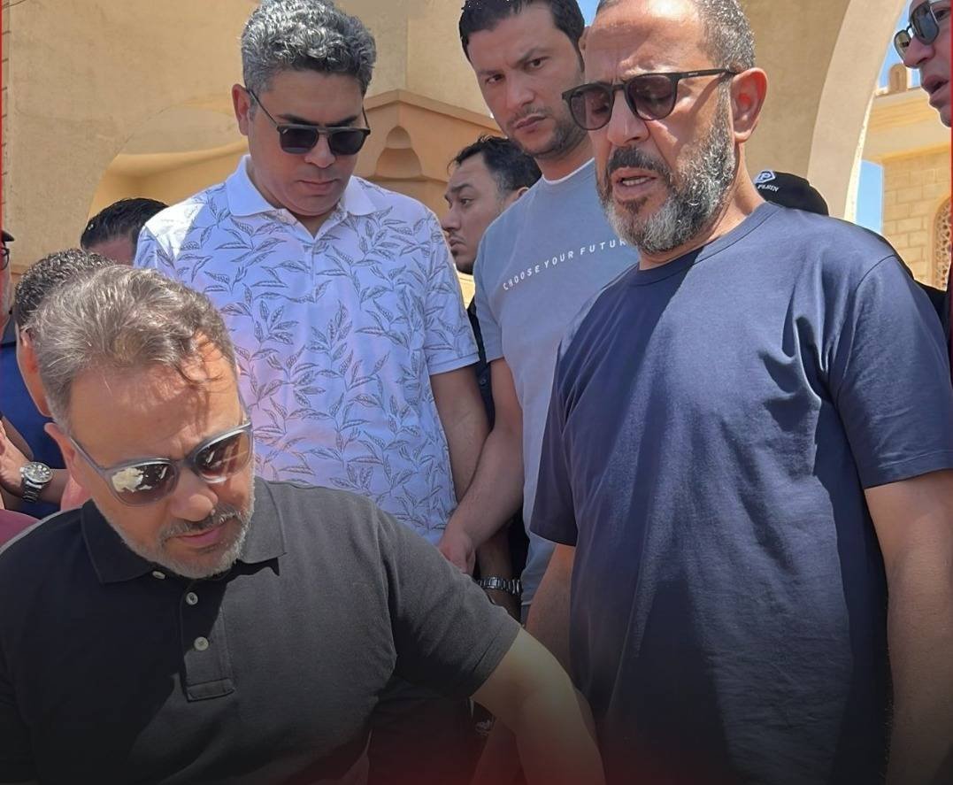 النجوم في وداع سليمان عيد