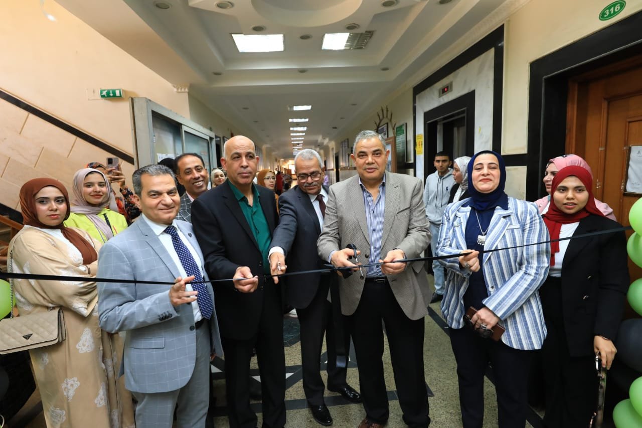 افتتاح المعارض السنوية لنوعية كفرالشيخ