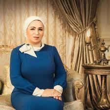 السيدة انتصار السيسي تهنيء الأقباط بعيد القيامة المجيد
