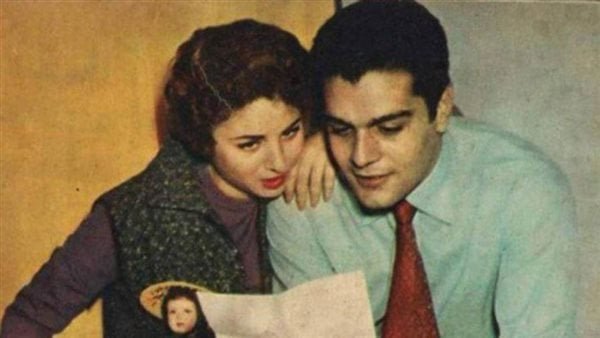 فاتن حمامة وعمر الشريف