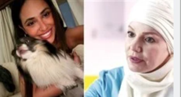آية سماحة ومشيرة إسماعيل
