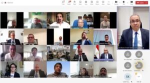 وزير الخارجية يشارك في اللقاء الافتراضى مع الجالية المصرية في المملكة المتحدة