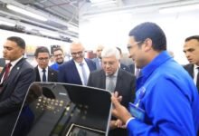عاشور ومحافظ القليوبية يزوران مجمع البحوث والتطوير بمجموعة "العربي" 