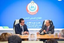 وزير الخارجية يستقبل نائب رئيس مجلس الوزراء وزير الصحة