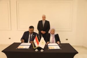 وزير التعليم العالي يشهد توقيع بروتوكول بين بنك المعرفة المصري ومؤسسة QS