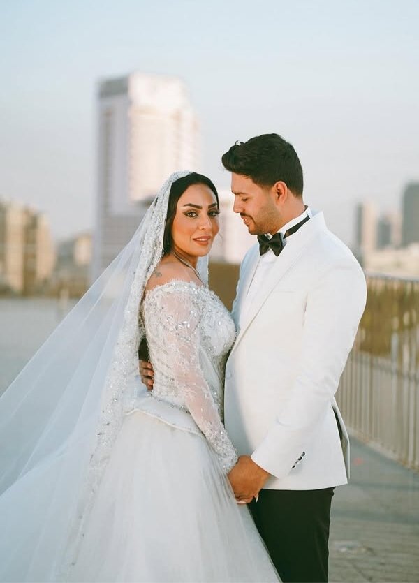 محمد شاهين وعروسه