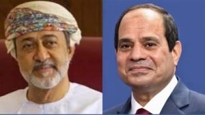 السيسي اتصال هاتفي مع سلطان عُمان لبحث مستجدات الأوضاع