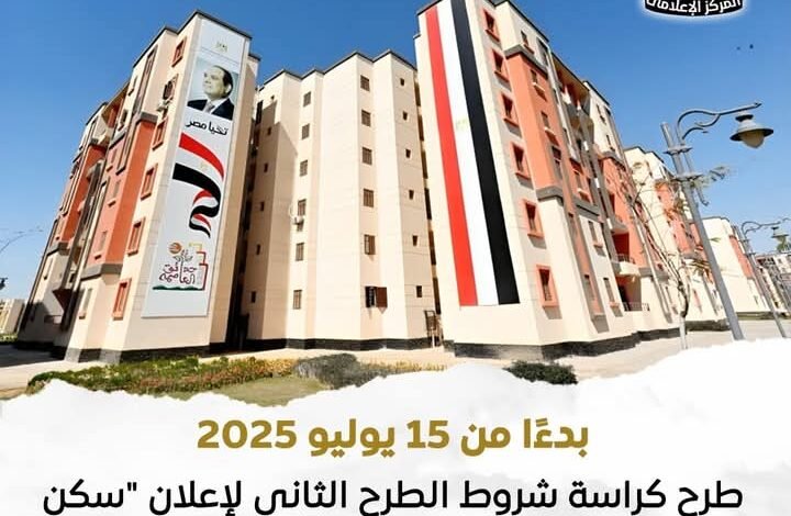 طرح جديد من المبادرة الرئاسية "سكن لكل المصريين 7"