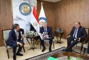 بدوي يستقبل نائب الرئيس التنفيذي لشركة بريتش بتروليوم BP العالمية
