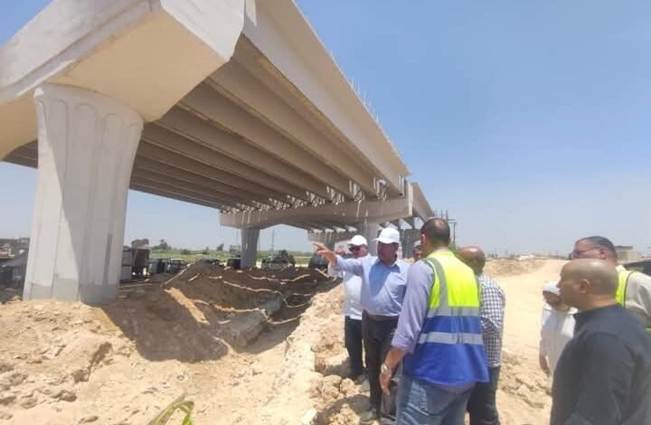 وزير الإسكان يتابع مشروع إنشاء القوس الغربي لمحور اللواء عمر سليمان