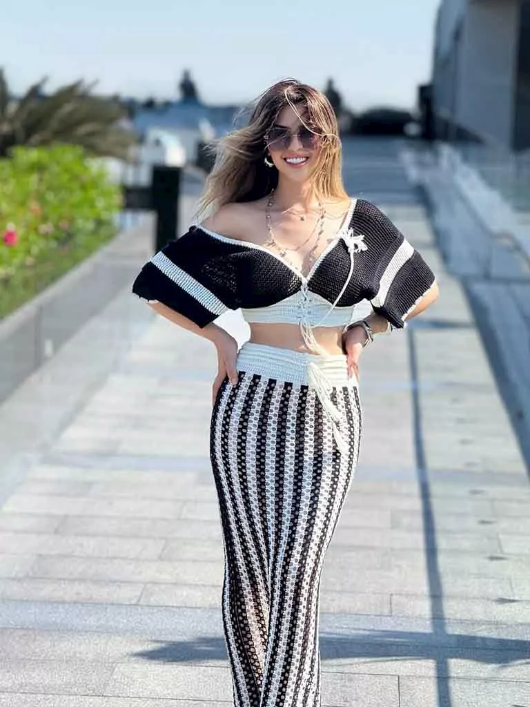 ميرنا جميل على طريقة عروس البحر