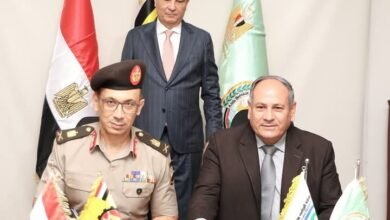 توقيع بروتوكول تعاون بين مركز البحوث الزراعية والكلية الفنية العسكرية