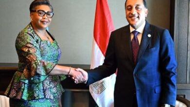 رئيس الوزراء يلتقي رئيسة وزراء الكونغو الديمقراطية