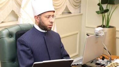 وزير الأوقاف يقدم التعزية إلى أمير دولت الكويت