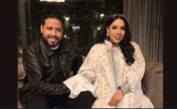 شيماء سيف وزوجها المنتج محمد كارتر