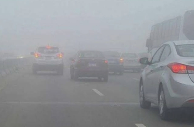 شبورة كثيفة