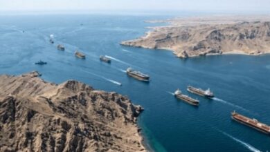 عبور السفن مضيق هرمز