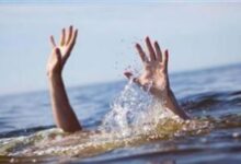 غرق شخص