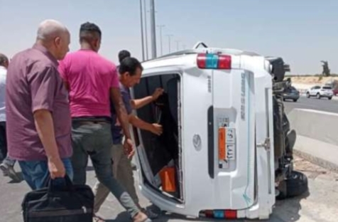 حادث ميكروباص
