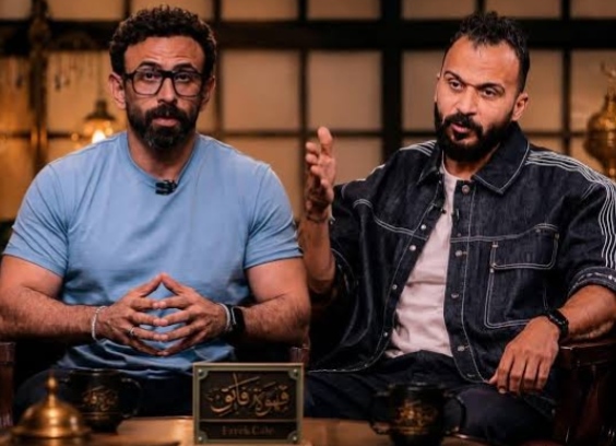 إبراهيم سعيد مع إبراهيم فايق