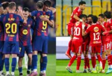 الأهلي وبرشلونة