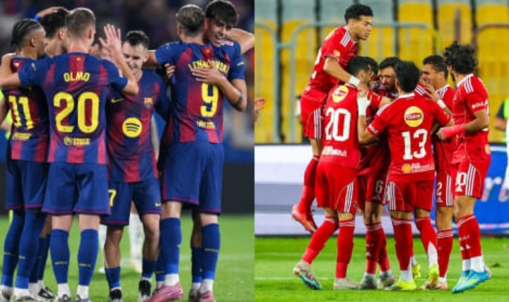 الأهلي وبرشلونة