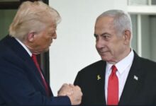 بنيامين نتنياهو ودونالد ترامب