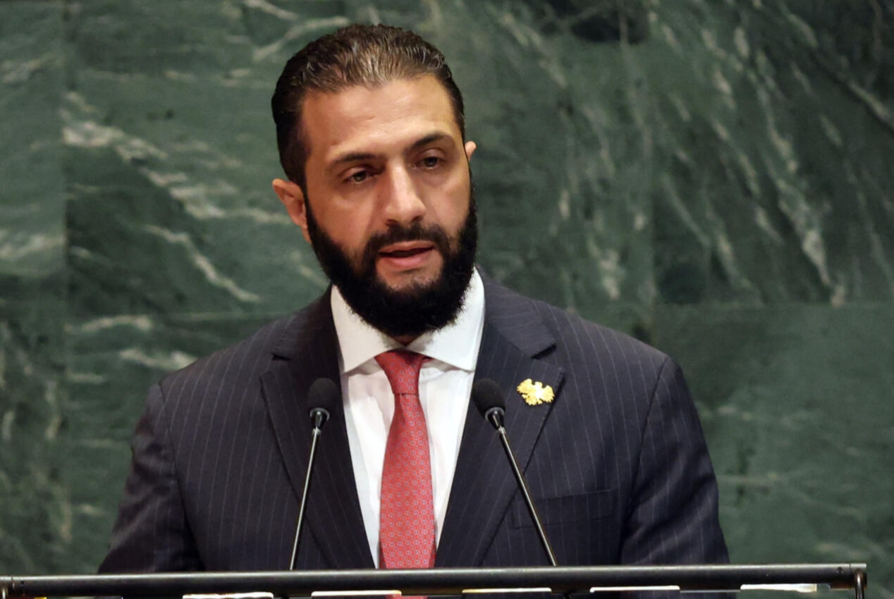 الرئيس السوري أحمد الشرع