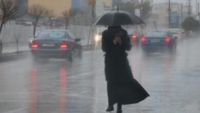 سقوط أمطار
