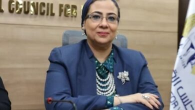 المستشارة أمل عمار رئيسة المجلس القومي للمرأة